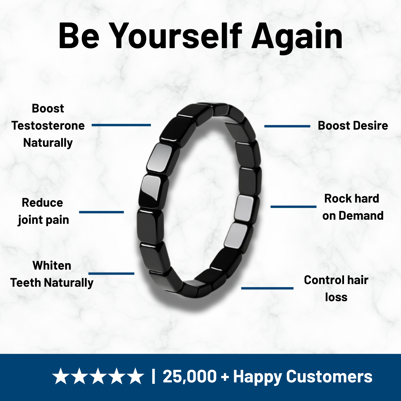 HEMFORGE HEMATITE BRACELET