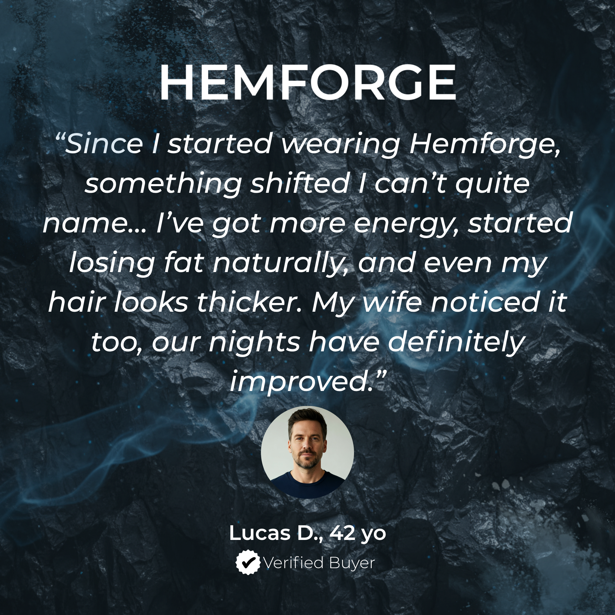 HEMFORGE HEMATITE BRACELET