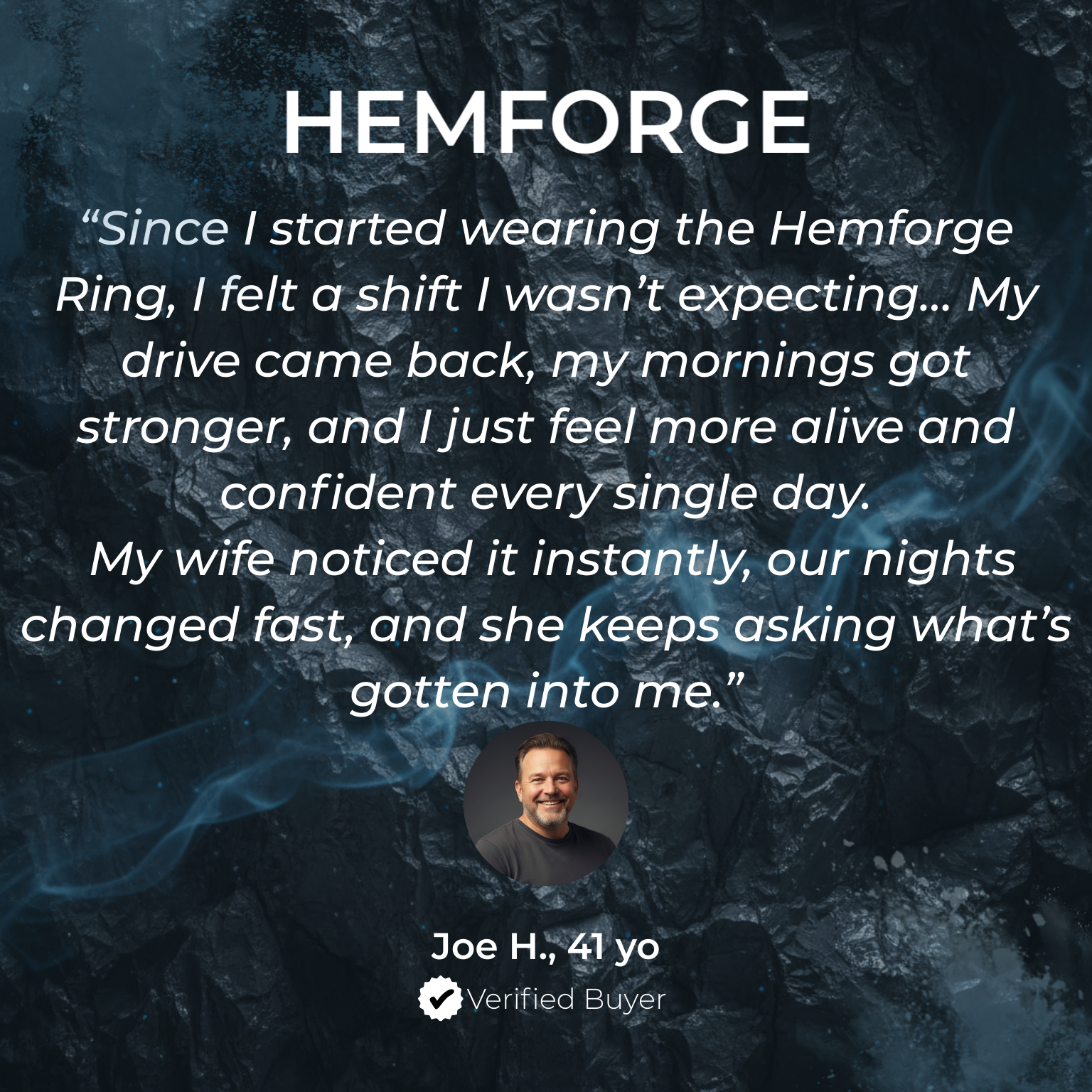 HEMFORGE™ MAGNETITE UNIVERSAL RING